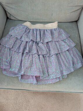 Girls Sequin Skort size 8/9